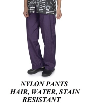 TOP PERFORMANCE PURPLE SMALL PANTS GROOMER BARBER STYLIST Hair,Stain Resistant