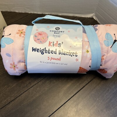 Comfort Bay girl's weighted lb blanket 40