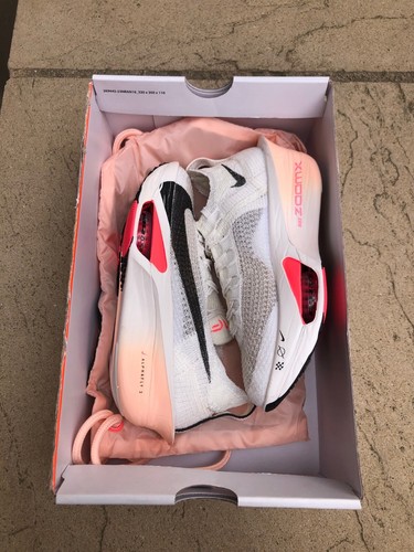 Women's 6, Youth 4.5Y Nike Air Zoom Alphafly Next% 3 FD8315-103 Sail Black - Picture 7 of 8
