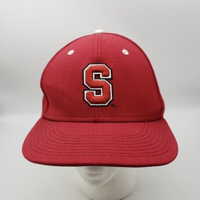 美品！NEWERA  NCAA  STANFORDCARDINAL  7 5/8 Stanford Cardinal New Era Fitted Cap Hat Size 7 1/8 NCAA