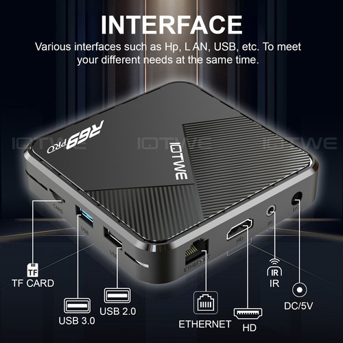 2025 PLUS Smart TV BOX Android14 128G 8K HDR 2.4G/5G WIFI Media Player Octa Core - Picture 12 of 17