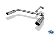 Fox Duplex Endrohrsystem für Mercedes M-Klasse W163 2,7l CDI 120kW ML 270 CDI