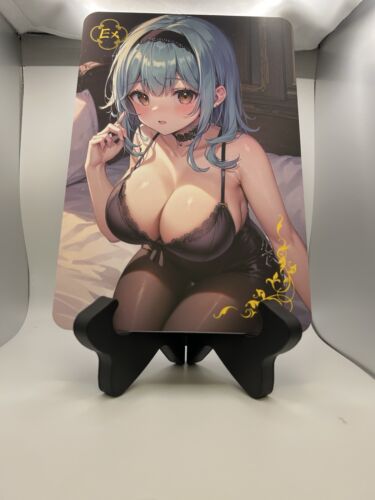 Eula Genshin Impact Goddess Story - Anime Waifu A5 Size Card