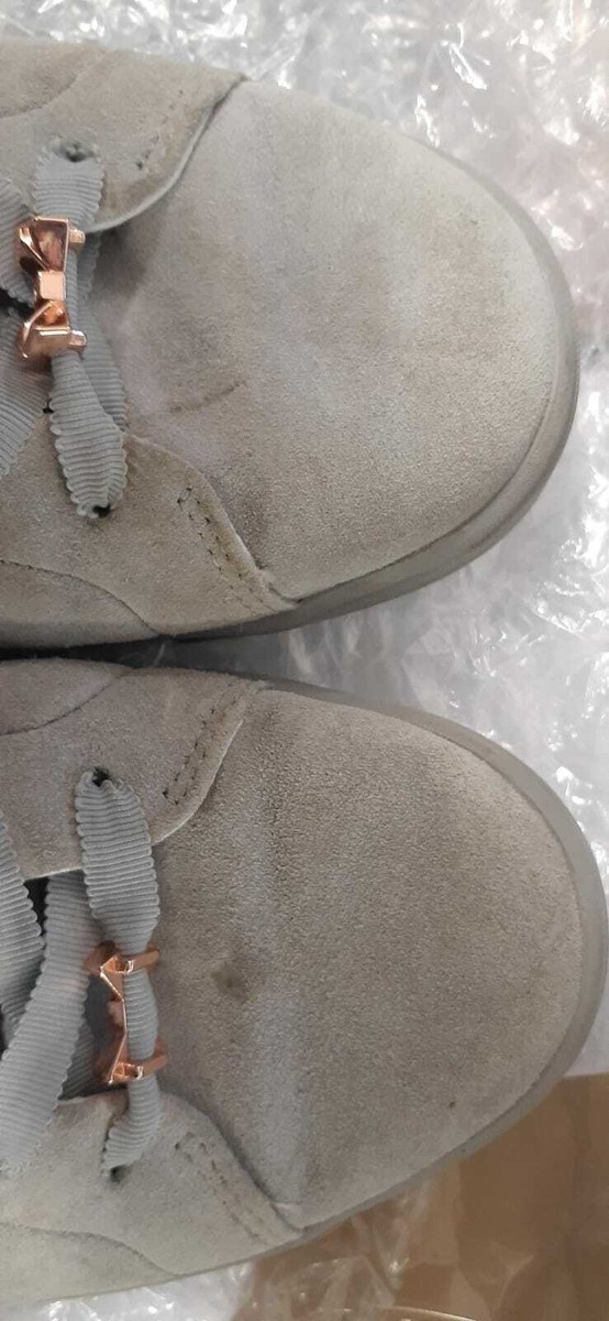 Ted baker grey suede trainers store