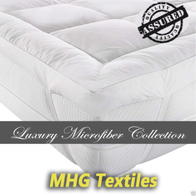 5 cm tiefe Matratzenauflage 650 g/m² Hotelqualität Hüpffasern