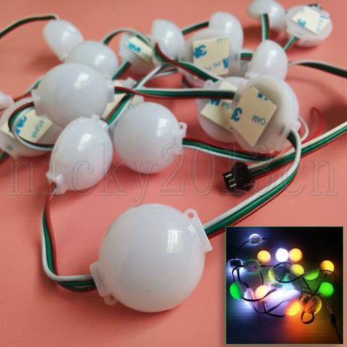 Addressable 12V WS2811 5050 RGB LED Pixel Module Light Strip Dream Hemispherical - Picture 1 of 11