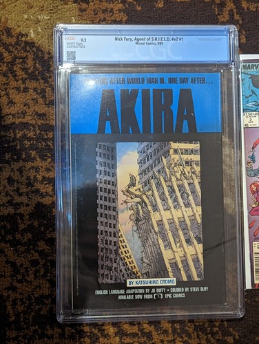 Nick Fury Agent of S.H.I.E.L.D. v2 #1 1989 CGC 9.2 Newsstand plus issue #2 raw! - Picture 4 of 5