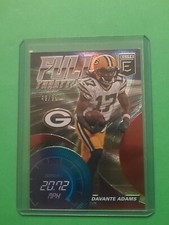Davante Adams 2021 Panini Donruss Elite Football Full Throttle Insert /99 