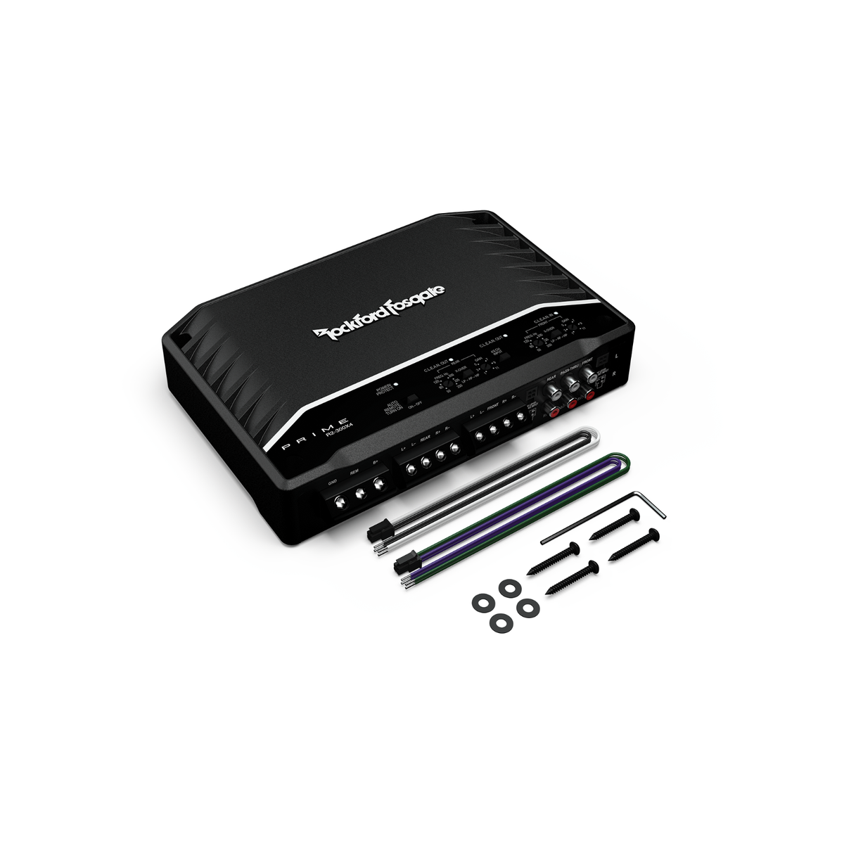 Rockford Fosgate R2-300X4 300 Watt RMS Class D 4-Channel Amplifier