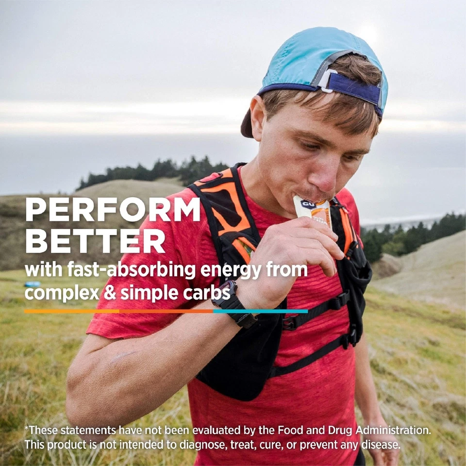 GU Energy Gel Campfire S'mores 24 Pack Sports Nutrition for Endurance Athletes - Image 2 of 4