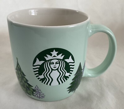 starbucks 18 oz. coffee mug, 2020 Green Forest
