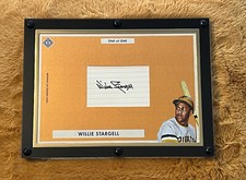 Willie Stargell 2022 Topps Bowman Transcendent 1/1 Oversized Cut Signature Auto
