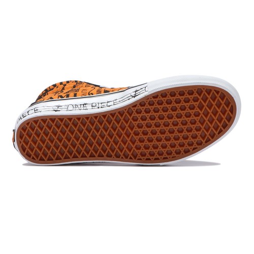 Zapatillas VANS X One Piece SKATE SK8-HI WANTED NAMI NARANJA VN0A5FCCORA 7h/25,5cm - Imagen 17 de 18
