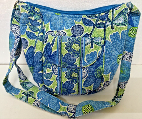Vera Bradley Clare Lizzy Crossbody Bag Doodle Daisy w/Magnetic pocket purse EUC - 第 1/5 張圖片