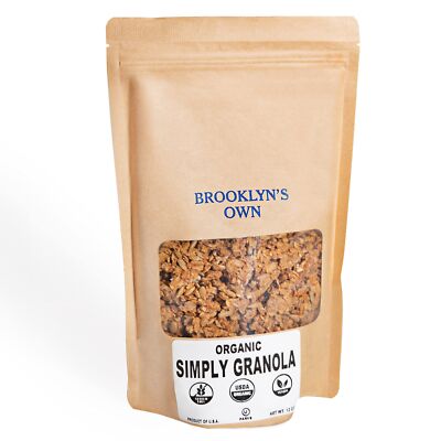 Brooklyn's Own Organic Granola Simply Breakfast Cereal - Gluten-Free Healthy ...