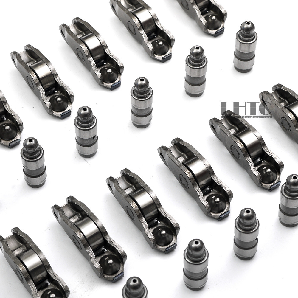 Rocker Arms Hydraulic Lifters Tappets Set INA Genuine For VW Audi 1.4