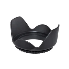 52mm Hard Tulip Shaped Lens Hood (Black)