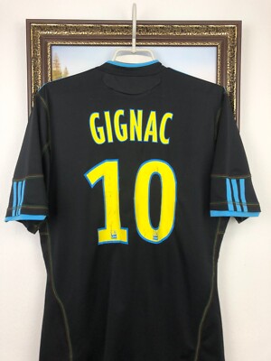Olympique Marseille Third football shirt 2010 Soccer #10 Gignac