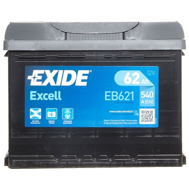 Аккумулятор eb621 exide