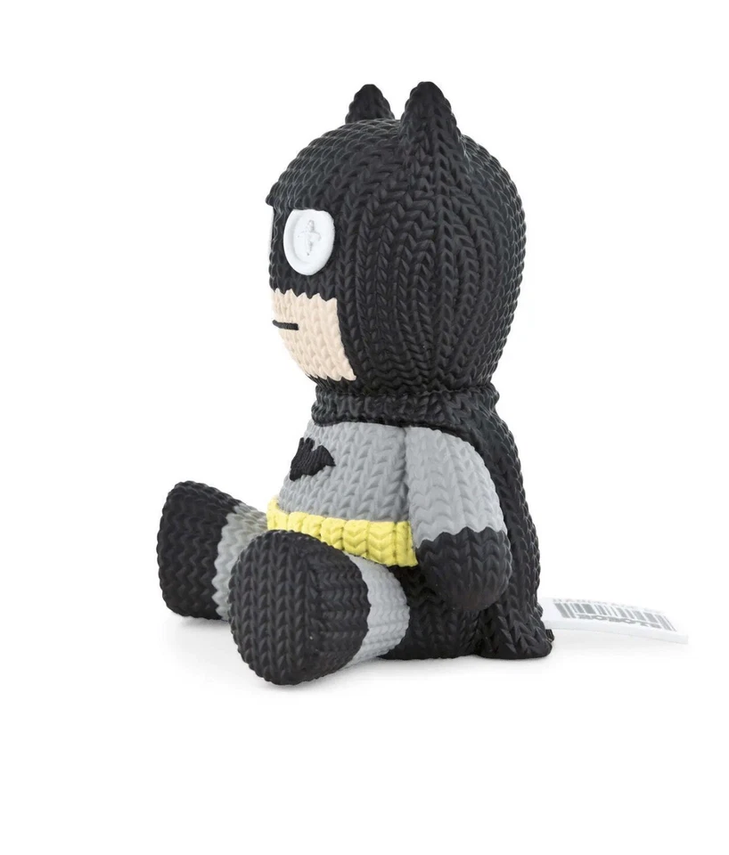 Figura de vinilo de Batman hecha a mano de la serie tejida de robots (6 pulgadas de alto) nueva en caja Foto 3 de 4