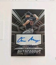 Owen Murphy - 2023 Panini Chronicles Baseball Obsidian Auto - Braves #OA-OM 
