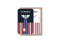 Prepaid SIM Card (us Mobile) - Custom Plans from $4/mo. Unlimited Plans [new]
