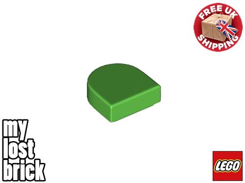 LEGO - Part 24246 - Half Circle Tiles 1x1(1/2) (Pack of 5) + NEW + SELECT COLOUR - Picture 4 of 42