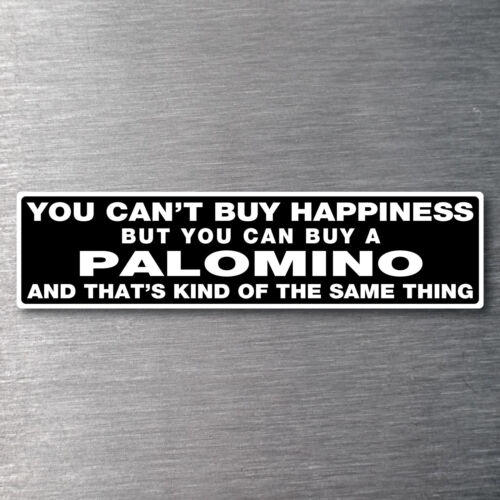 Buy a Palomino sticker Premium quality water/fade proof vinyl pony horse - Afbeelding 1 van 1