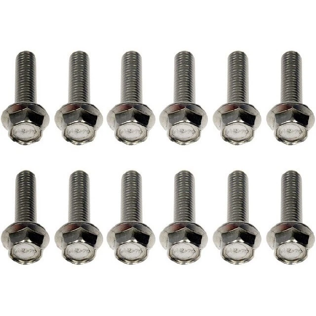 03413HP Dorman Juego de 12 Hardwares Colector de Escape para Olds VW Yukon Jeep GMC Foto 2 de 4