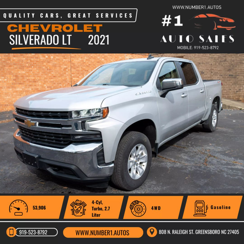 2021 Chevrolet Silverado 1500 Crew Cab LT