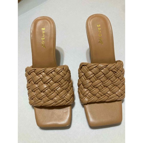 Bamboo Brand Womens Sandal Shoes Size 6 Brown - Picture 5 of 12