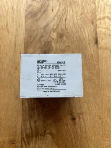 Sprecher + Schuh CA 3-P AUX Hilfskontaktblock 2NO 2NC - Bild 2 von 2