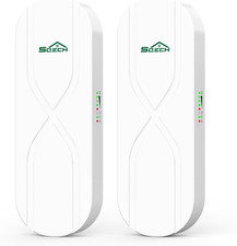 High-Speed Wireless Bridge 3KM 5.8G with 14dBi Antenna  POE Power Supply