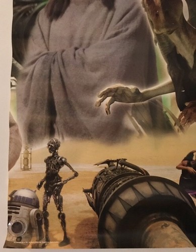 Star Wars Episode 1 Poster Die dunkle Bedrohung 17x22 Jar Jar Binks 1999 Taco Bell - Bild 4 von 7