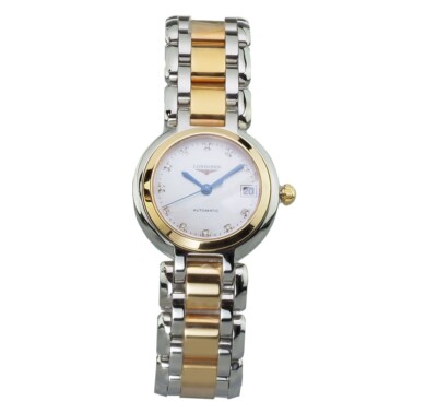 Longines L81115876 Prima Luna Damen Uhr Automatik 18 Karat Rosegold Neu