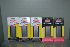 Lot Of 5 Ronson JetLite Butane Torch Lighters, Charcoal Color Design, # 43511