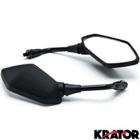 Black Rearview Side Mirrors For Kawasaki Zrx1200 01-08 Zrx1100 99-00 Z1000 03-11 on sale Black Rearview Side Mirrors For Kawasaki Zrx1200 01-08 Zrx1100 99-00 Z1000 03-11 on sale