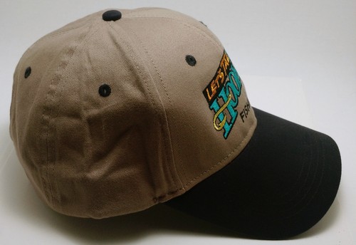 HOOK UP FISHING TEAM Let's Talk Gorra Sombrero Ajustable Azul Tostado - Imagen 4 de 10