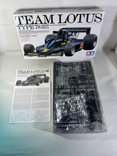 TAMIYA # 20065 1/20th SCALE TEAM LOTUS TYPE 78 F-1 1977 MODEL KIT