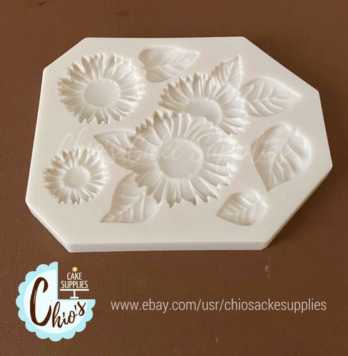 Sunflowers silicone mold. - Picture 3 of 4