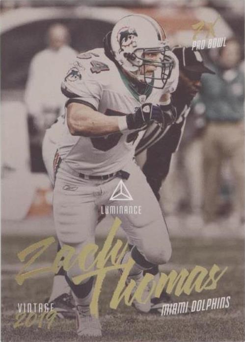 2019 Panini Luminance Zach Thomas #VP-3 - 1 of 2