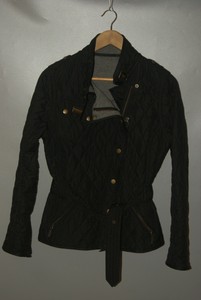 barbour belted jacket