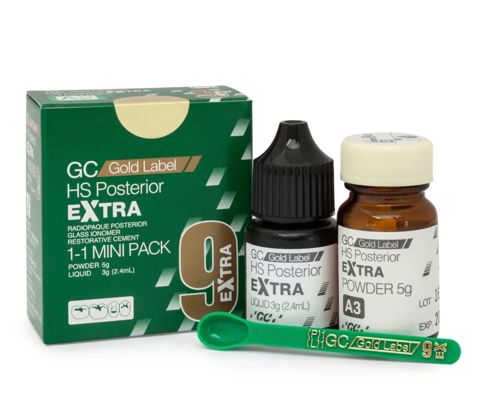 GC Fuji 9 Extra Gold Lable High Strength Glass Ionomer Posterior