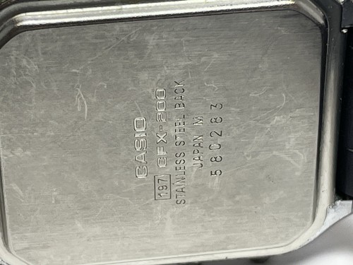 Vintage Casio CFX 200 Scientific Calculator Watch (New Battery & Warranty). - Picture 9 of 11