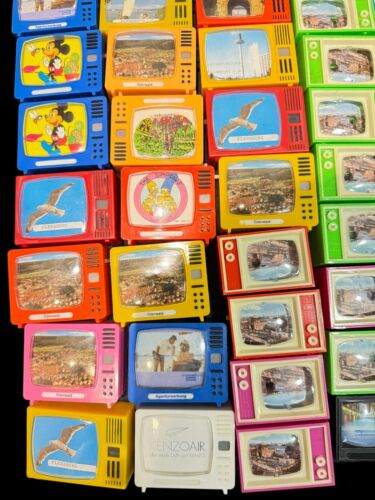 große konvolut Plastiskop Telemag Gucki-Klick-TV Fernseher 197 Stück - Bild 7 von 24