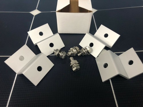 Z Bracket Mount for solar panel 4 for 1set(this is one set) RV Caravan - Picture 6 of 10
