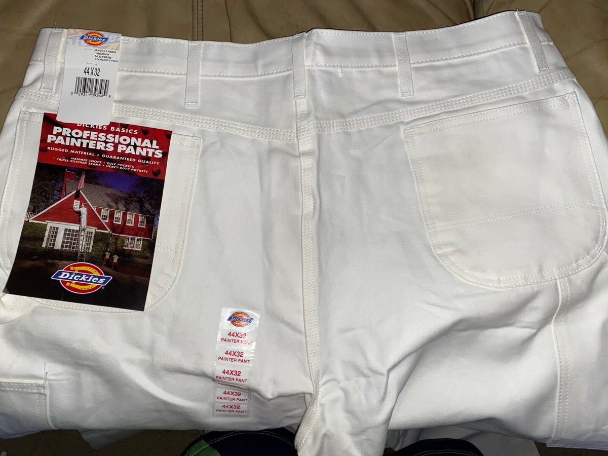 New Dickies White Professional Painters pants^44