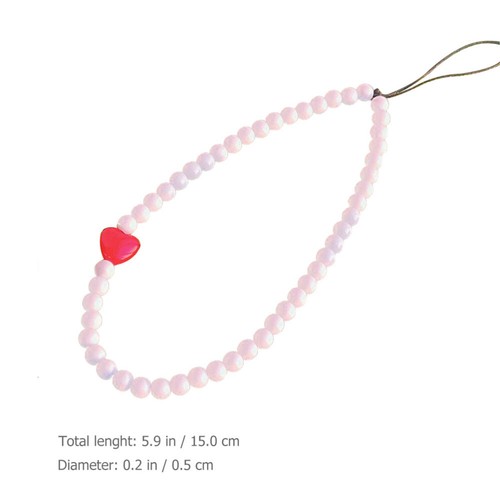 Phone Chains Mobile Phone Lanyards Phone Decors Beaded Phone Chain Friends - Zdjęcie 9 z 12