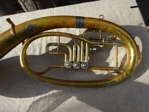 Tenorhorn Dotzauer & Sohn Trichter ca. 24,5 cm - Picture 6 of 12