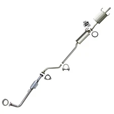 EPA Approved Stainless Steel Exhaust System Kit fits 2001-2005 Honda Civic 1.7L